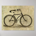 Poster:  Vintage bicycle
