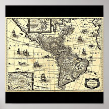 Poster-Vintage Maps-Jodocus Hondius 18