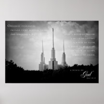 Poster - Washington DC LDS Temple 3