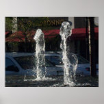 Poster: Water Fountain, White Plains, NY posters