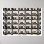 Poster with LED Stadium Display