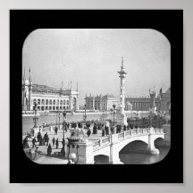 Poster-World's Fair-Court of Honour 1893