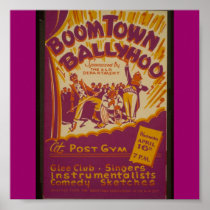 Poster-WPA-Boom Town Ballyhoo