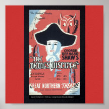 Poster-WPA Chicago-Devil's Disciple