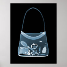 POSTER - X-RAY PURSE BLACK BLUE