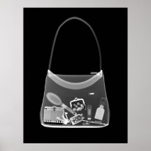 POSTER - X-RAY PURSE BLACK GREY