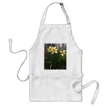 Posterized Daffodils Apron