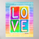 Posters, Prints -  LOVE Pop Art