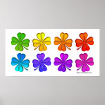Posters, Prints - Pop Art SHAMROCKS