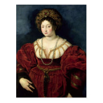 Posthumous portrait of Isabella d'Este postcards