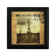 Postmarked Paris Keepsake Box