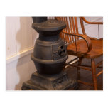 Pot Belly Stove Postcard