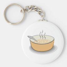 Pot de nourriture porte-clefs