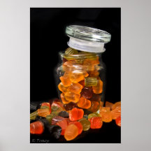 Pot de sucrerie affiche