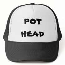 pot head mesh hats