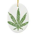 Pot Leaf Ornament