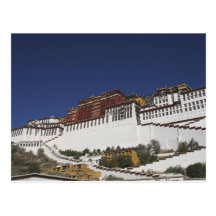 Potal Palace in Lhasa, Tibet. Post Card