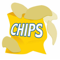 potato chips cut outs