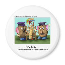 Potato Criminals Funny Mugs Tees Cards & Gifts Fridge Magnet