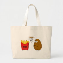 Potato French Fries is that you? Canvas Bag