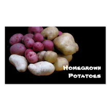 Potato Market Business Card Template