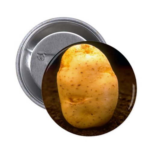 Potato on dirt pins