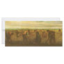 Potato Planting by Vincent van Gogh Rack Card Design