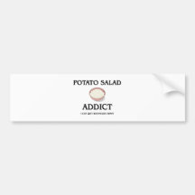 Potato Salad Addict Bumper Sticker