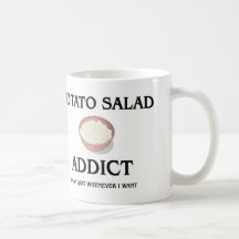 Potato Salad Addict Coffee Mugs
