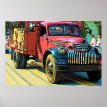 potato truck posters