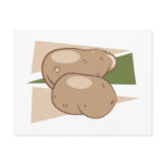 Potatoes postcards