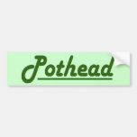 Pothead Bumper Sticker