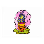 Potion brewing witch post cards