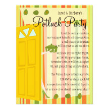 Potluck Party Invite