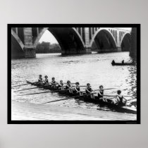 Potomac Lady Racing Shell 1919 Posters