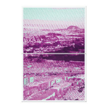 Potrero from Twin Peaks ( San Francisco ) Canvas Prints
