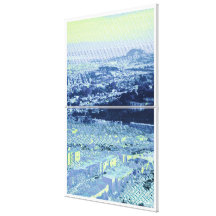 Potrero from Twin Peaks ( San Francisco ) Canvas Prints