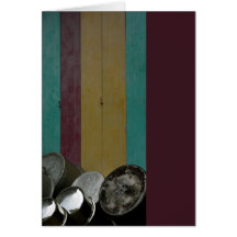 Pots and Pans purple Card