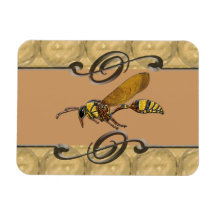 Potter Wasp Magnets