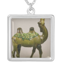Pottery Chinese wailing camel Necklace