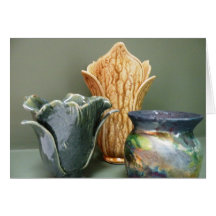 Pottery Designs Note Card