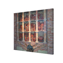 Pottery oven from Graufesenque, c.150 BC (photo) Canvas Print