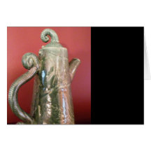 Pottery Tea Pot Note Card