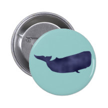 Pottwal sperm whale anstecknadelbuttons