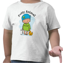 Potty Animal Boy Shirt