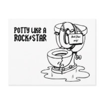 Potty Time! - Designer Postcard