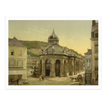 Pouhon, Spa, Liege, Belgium Post Card
