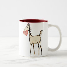 Poulain de Valentines Tasse