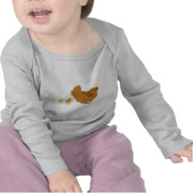 Poule et poussins de mère t-shirt