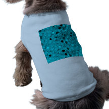 Poule mouillée impertinente de diamant turquoise G Vêtement Pour Animal Domestique